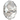 Serinity Crystal Beads Briolette (5040) Crystal Silver Shade - Bluestreak Crystals