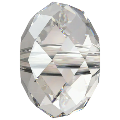 Serinity Crystal Beads Briolette (5040) Crystal Silver Shade - Bluestreak Crystals