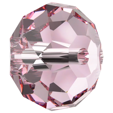 Serinity Crystal Beads Briolette (5040) Light Rose - Bluestreak Crystals