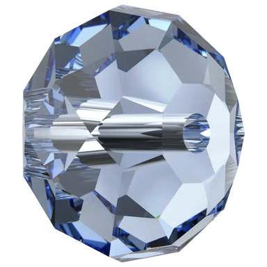 Serinity Crystal Beads Briolette (5040) Light Sapphire - Bluestreak Crystals