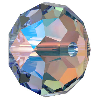 Serinity Crystal Beads Briolette (5040) Light Sapphire Shimmer 2X - Bluestreak Crystals