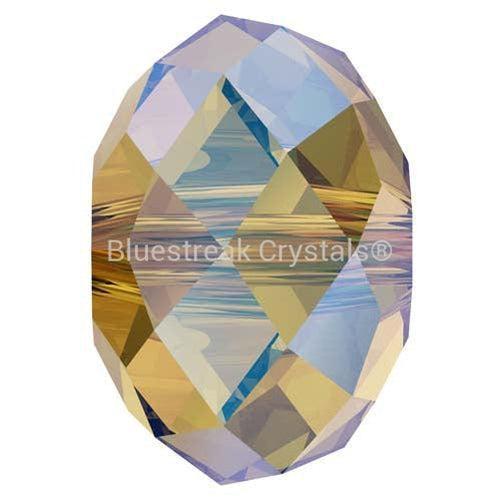 Serinity Crystal Beads Briolette (5040) Light Topaz Shimmer 2X-Serinity Beads-6mm - Pack of 10-Bluestreak Crystals