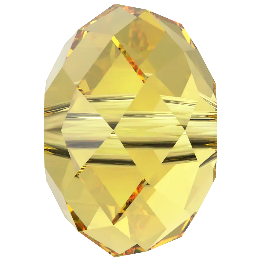 Swarovski Crystal Beads Briolette Light Topaz