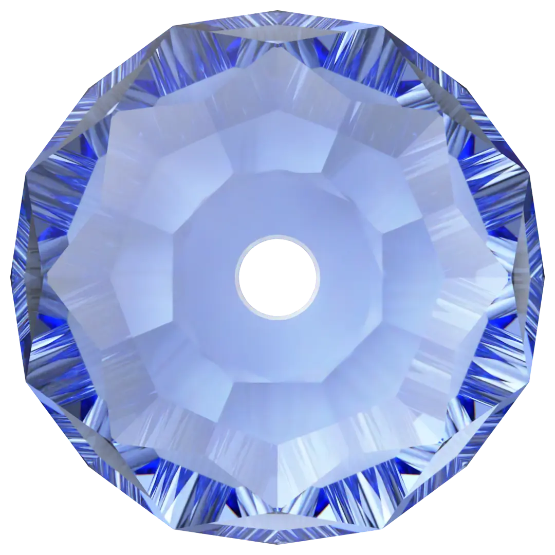 Serinity Crystal Beads Briolette (5040) Sapphire - Bluestreak Crystals