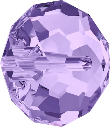 Serinity Crystal Beads Briolette (5040) Tanzanite - Bluestreak Crystals