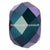 Serinity Crystal Beads Briolette XL Hole (5042) Jet Shimmer 2X-Serinity Beads-6mm - Pack of 4-Bluestreak Crystals