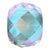 Serinity Crystal Beads Briolette XXL Hole (5043) Aquamarine Shimmer 2X-Serinity Beads-11mm - Pack of 1-Bluestreak Crystals
