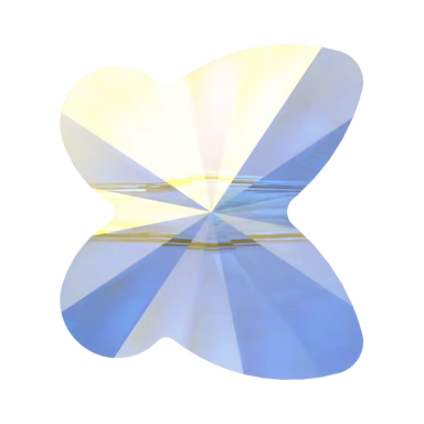 Serinity Crystal Beads Butterfly (5754) Crystal AB - Bluestreak Crystals