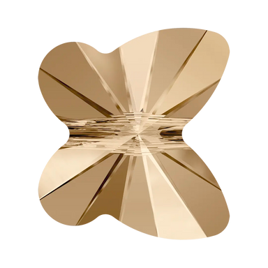 Serinity Crystal Beads Butterfly (5754) Crystal Golden Shadow - Bluestreak Crystals