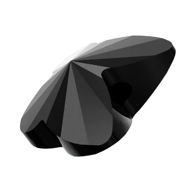 Serinity Crystal Beads Butterfly (5754) Jet - Bluestreak Crystals