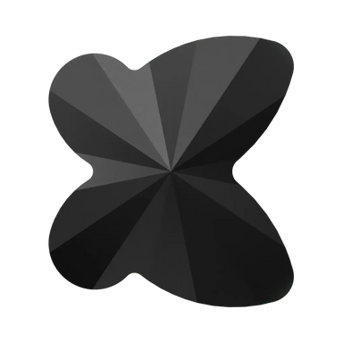 Serinity Crystal Beads Butterfly (5754) Jet - Bluestreak Crystals