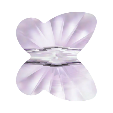 Serinity Crystal Beads Butterfly (5754) Violet - Bluestreak Crystals