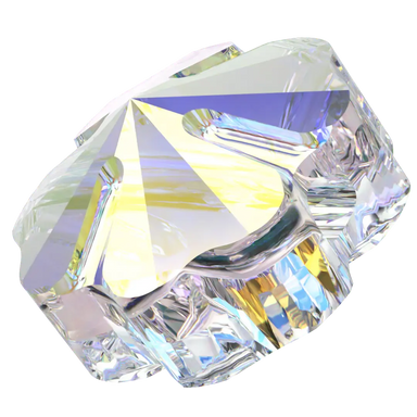 Serinity Crystal Beads Clover (5752) Crystal AB - Bluestreak Crystals