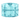 Serinity Crystal Beads Cube (5601) Aquamarine - Bluestreak Crystals