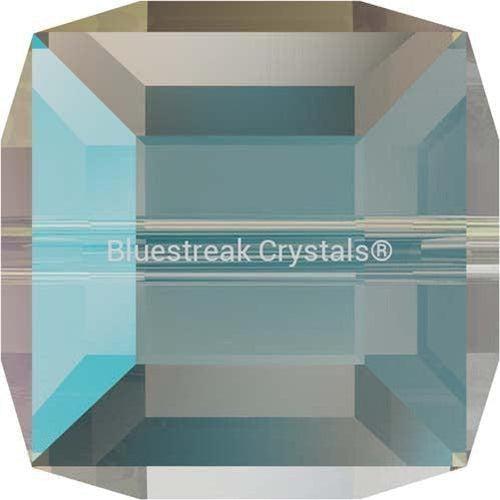 Serinity Crystal Beads Cube (5601) Black Diamond Shimmer B-Serinity Beads-4mm - Pack of 5-Bluestreak Crystals