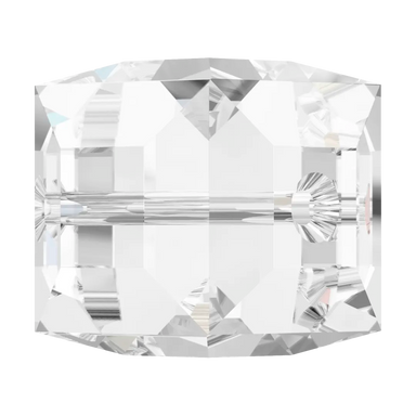 Serinity Crystal Beads Cube (5601) Crystal - Bluestreak Crystals