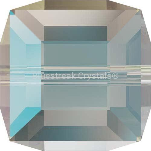 Serinity Crystal Beads Cube (5601) Crystal Shimmer B-Serinity Beads-4mm - Pack of 5-Bluestreak Crystals
