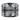 Serinity Crystal Beads Cube (5601) Crystal Silver Night B - Bluestreak Crystals