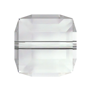 Serinity Crystal Beads Cube (5601) Crystal - Bluestreak Crystals