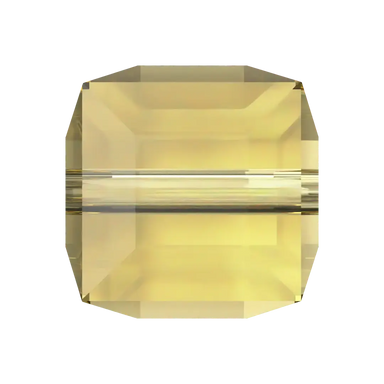 Serinity Crystal Beads Cube (5601) Dark Jonquil - Bluestreak Crystals