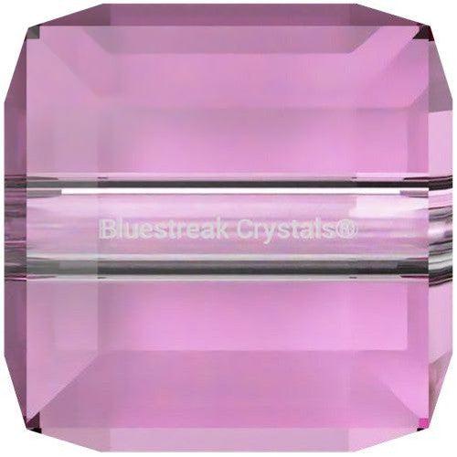 Serinity Crystal Beads Cube (5601) Dark Rose-Serinity Beads-4mm - Pack of 5-Bluestreak Crystals