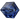 Serinity Crystal Beads Cube (5601) Dark Sapphire - Bluestreak Crystals