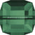 Serinity Crystal Beads Cube (5601) Emerald-Serinity Beads-4mm - Pack of 5-Bluestreak Crystals