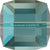 Serinity Crystal Beads Cube (5601) Erinite Shimmer B-Serinity Beads-4mm - Pack of 5-Bluestreak Crystals
