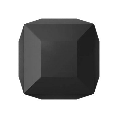 Serinity Crystal Beads Cube (5601) Jet - Bluestreak Crystals