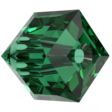 Serinity Crystal Beads Cube (5601) Majestic Green - Bluestreak Crystals