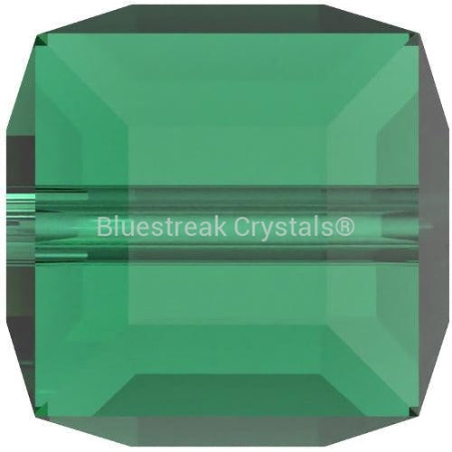 Serinity Crystal Beads Cube (5601) Majestic Green-Serinity Beads-4mm - Pack of 5-Bluestreak Crystals