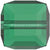 Serinity Crystal Beads Cube (5601) Majestic Green-Serinity Beads-4mm - Pack of 5-Bluestreak Crystals