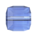 Serinity Crystal Beads Cube (5601) Sapphire - Bluestreak Crystals