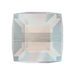 Serinity Crystal Beads Cube (5601) White Opal Shimmer B - Bluestreak Crystals
