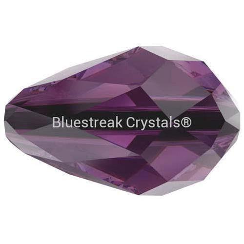 Serinity Crystal Beads Drop (5500) Amethyst-Serinity Beads-9mm - Pack of 5-Bluestreak Crystals