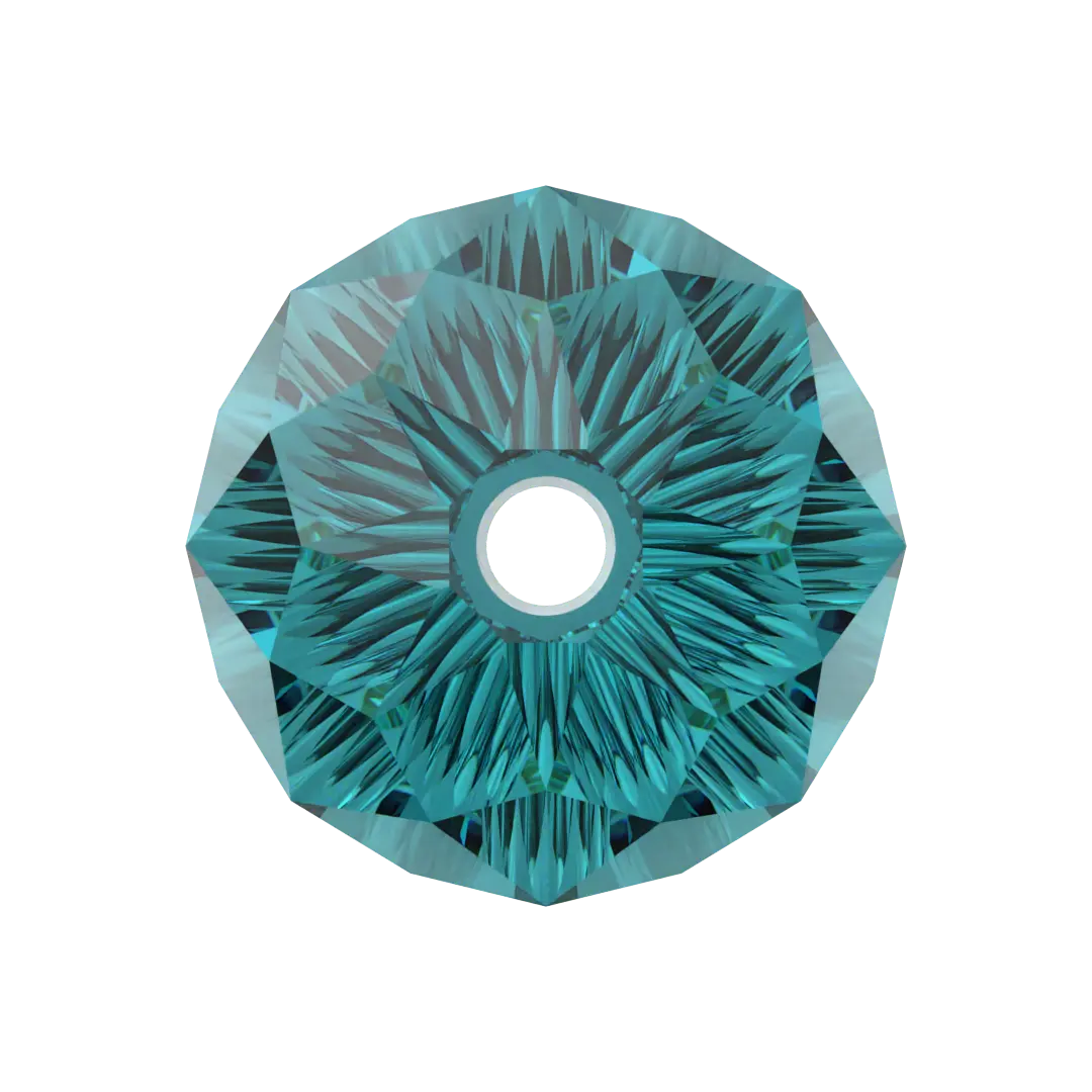 Serinity Crystal Beads Drop (5500) Blue Zircon - Bluestreak Crystals