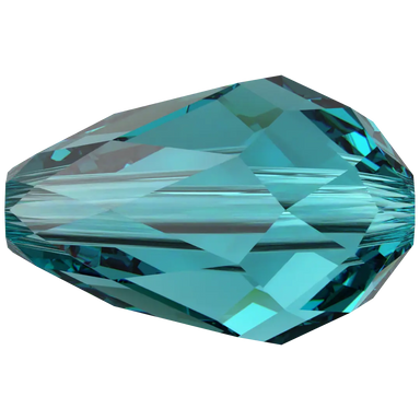 Serinity Crystal Beads Drop (5500) Blue Zircon - Bluestreak Crystals