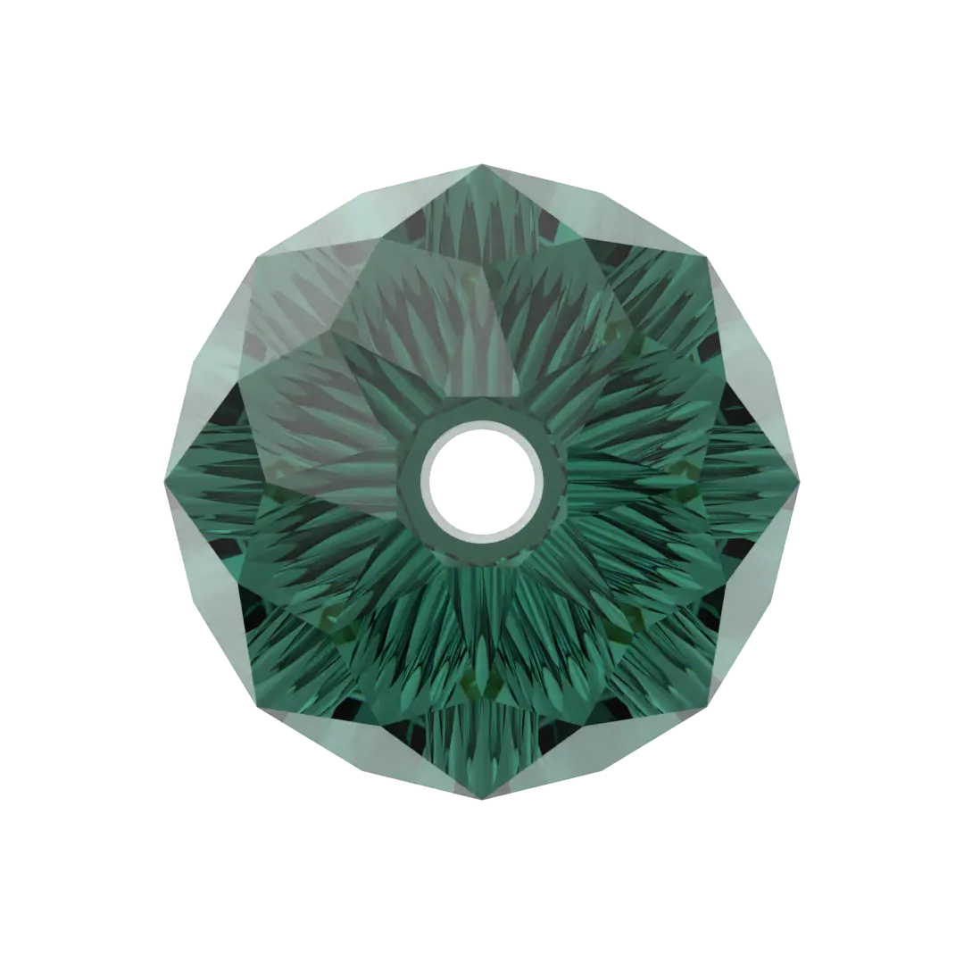 Serinity Crystal Beads Drop (5500) Emerald - Bluestreak Crystals