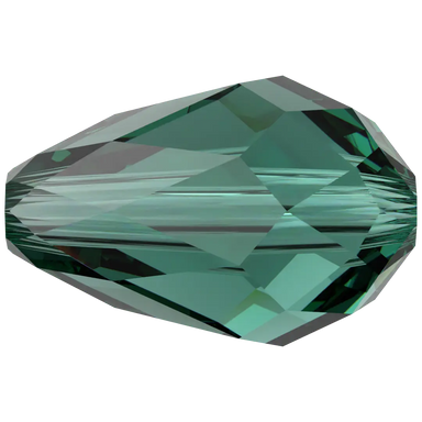 Serinity Crystal Beads Drop (5500) Emerald - Bluestreak Crystals