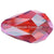 Serinity Crystal Beads Drop (5500) Light Siam Shimmer 2X-Serinity Beads-9mm - Pack of 5-Bluestreak Crystals
