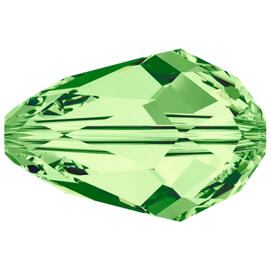 Serinity Crystal Beads Drop (5500) Peridot - Bluestreak Crystals