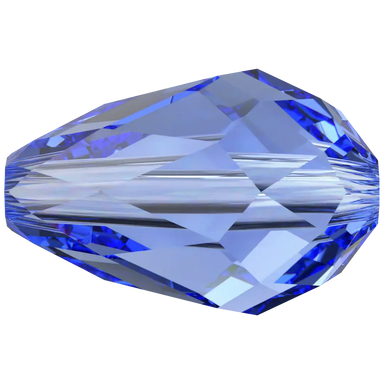 Serinity Crystal Beads Drop (5500) Sapphire - Bluestreak Crystals