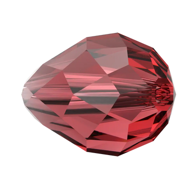 Serinity Crystal Beads Drop (5500) Scarlet - Bluestreak Crystals