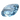 Serinity Crystal Beads Fantasy Square (5035) Aquamarine - Bluestreak Crystals