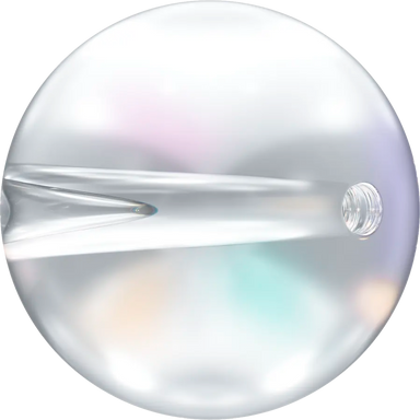 Serinity Crystal Beads Globe (5028/4) Crystal AB - Bluestreak Crystals