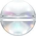 Serinity Crystal Beads Globe (5028/4) Crystal AB - Bluestreak Crystals