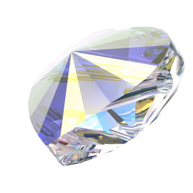 Serinity Crystal Beads Heart (5742) Crystal AB - Bluestreak Crystals