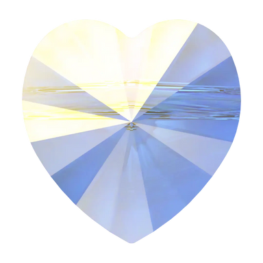 Serinity Crystal Beads Heart (5742) Crystal AB - Bluestreak Crystals