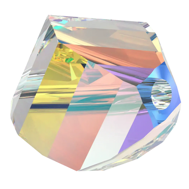 Serinity Crystal Beads Helix (5020) Crystal AB - Bluestreak Crystals