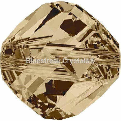 Serinity Crystal Beads Helix (5020) Crystal Golden Shadow-Serinity Beads-6mm - Pack of 4-Bluestreak Crystals
